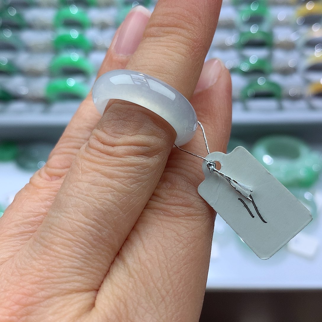 翡翠戒指未镶嵌11号