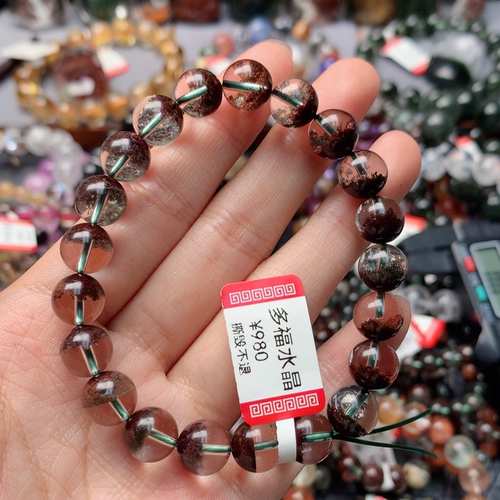 水晶手绳未镶嵌天然