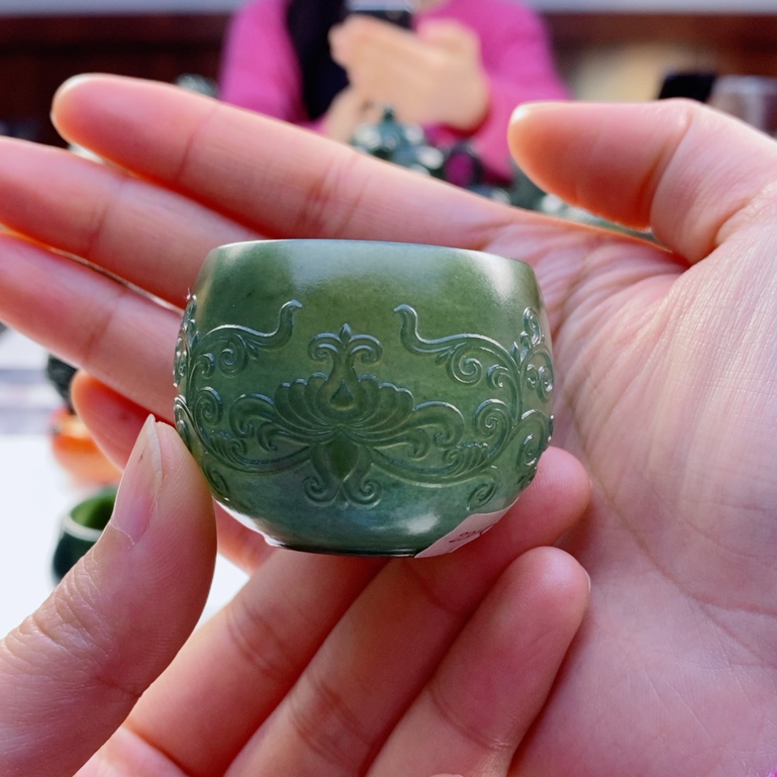 和田玉（青玉）摆件未镶嵌