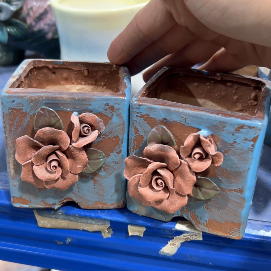 陶瓷多肉小花盆@@72