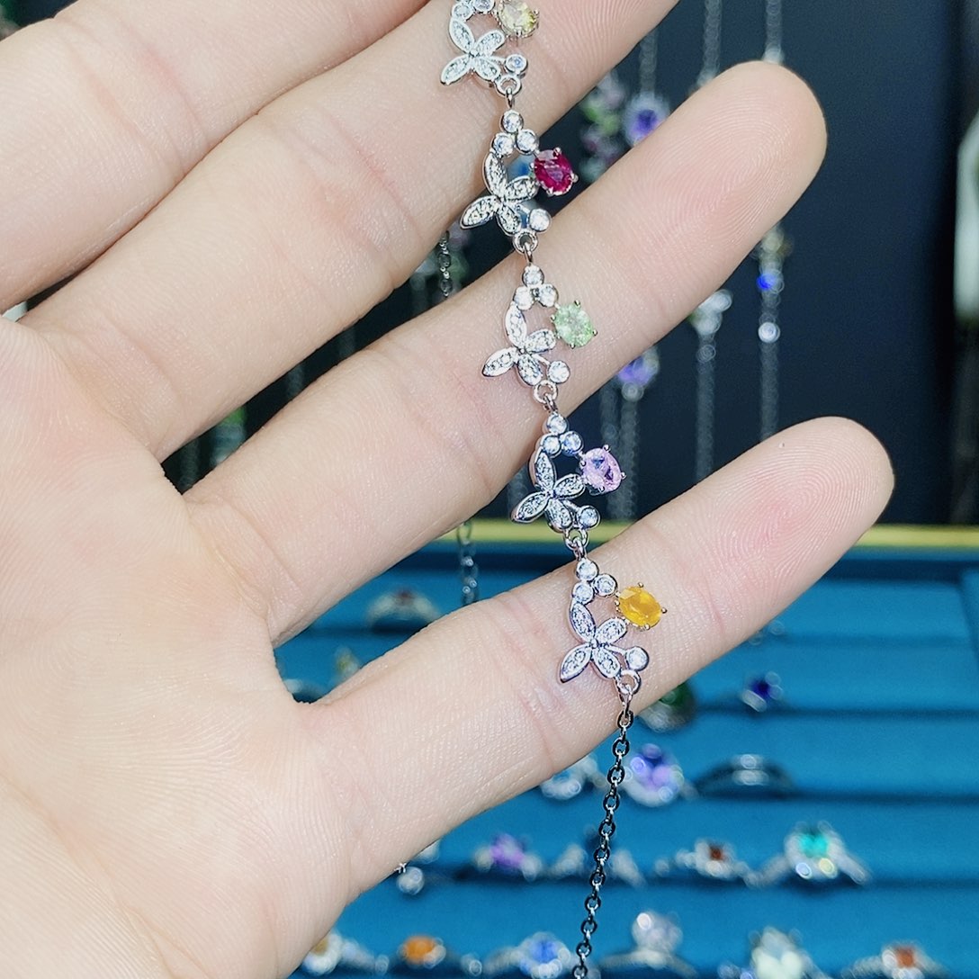 紫晶珠宝半成品银S925镶嵌