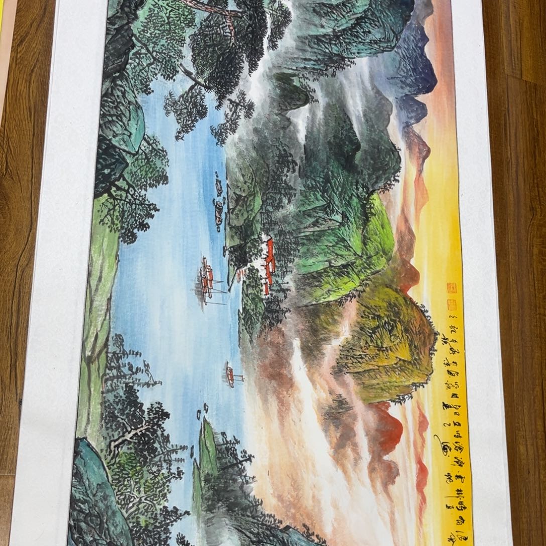 润***大明锐老师小六尺作品