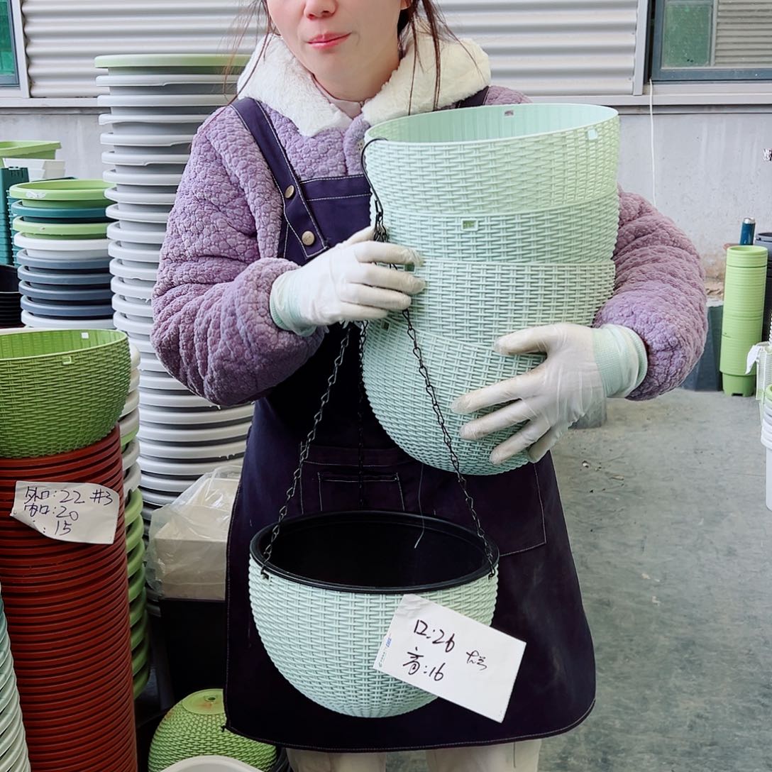 瑕疵吊兰大号米白5套