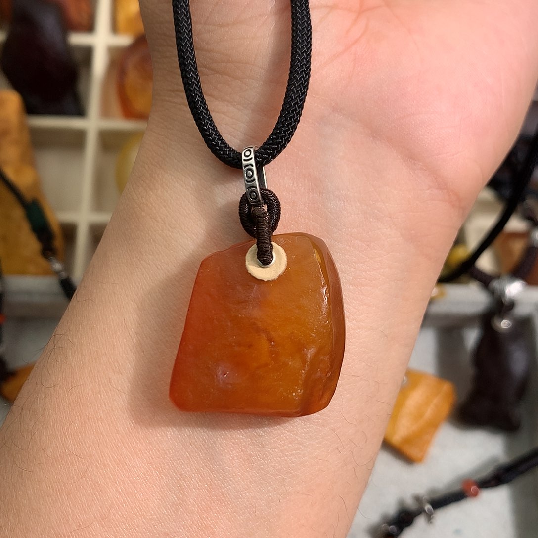 蜜蜡裸石未镶嵌你