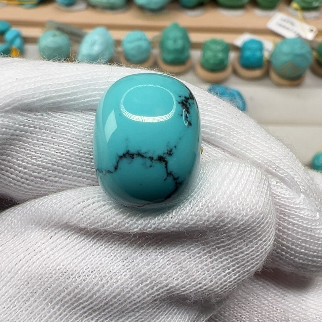 绿松石配饰未镶嵌君****泽