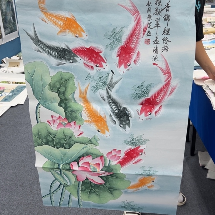 国画宣纸纯手绘字画