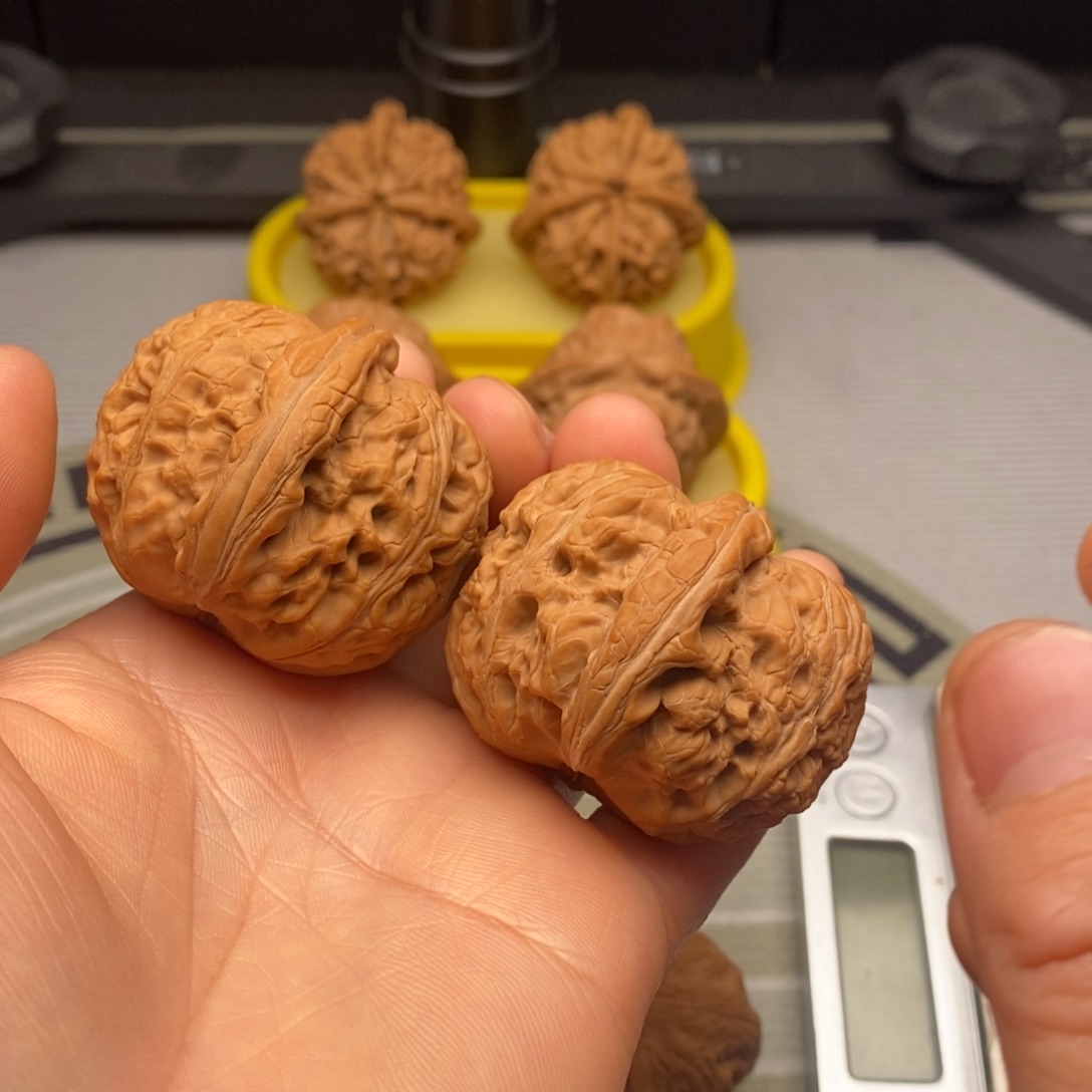 包***象文玩核桃吊坠元宝大尺