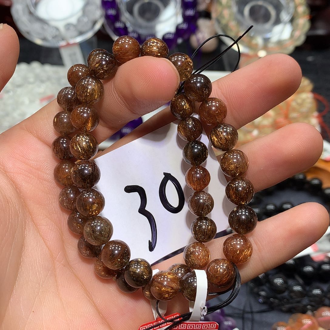 水晶手链未镶嵌多样性发一