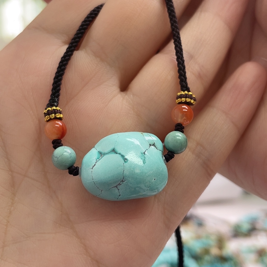 未镶嵌绿松石珠宝奇石