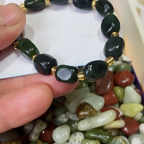 石英岩玉手链合金