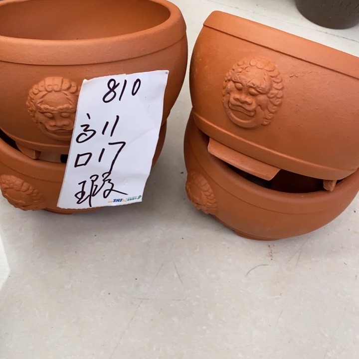 粗陶红陶绿植花盆810