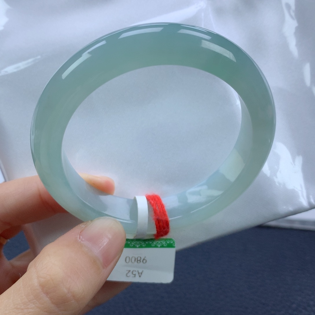 翡翠手镯未镶嵌52正