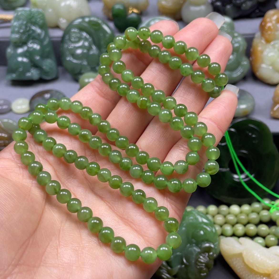 【闪购商品】项链未镶嵌和田玉定制福利6