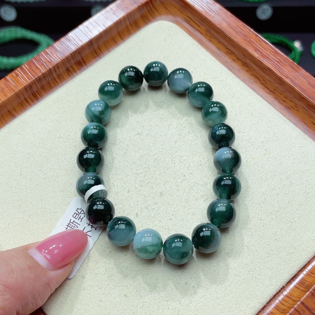 未镶嵌手链翡翠翡翠