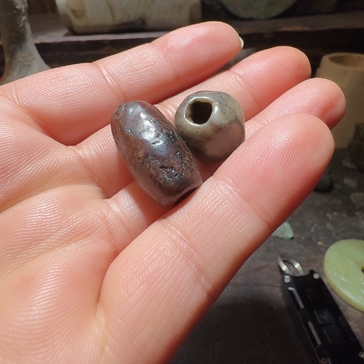 和田玉（糖玉）颈饰未镶嵌