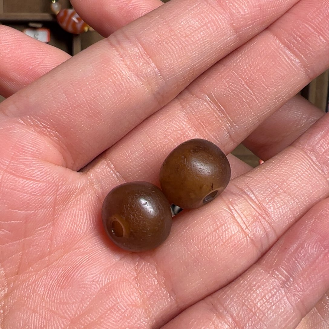 玛瑙/玉髓单珠未镶嵌