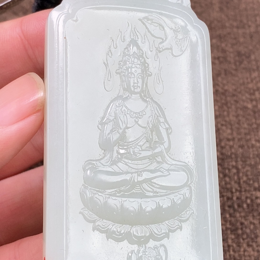 和田玉挂件未镶嵌