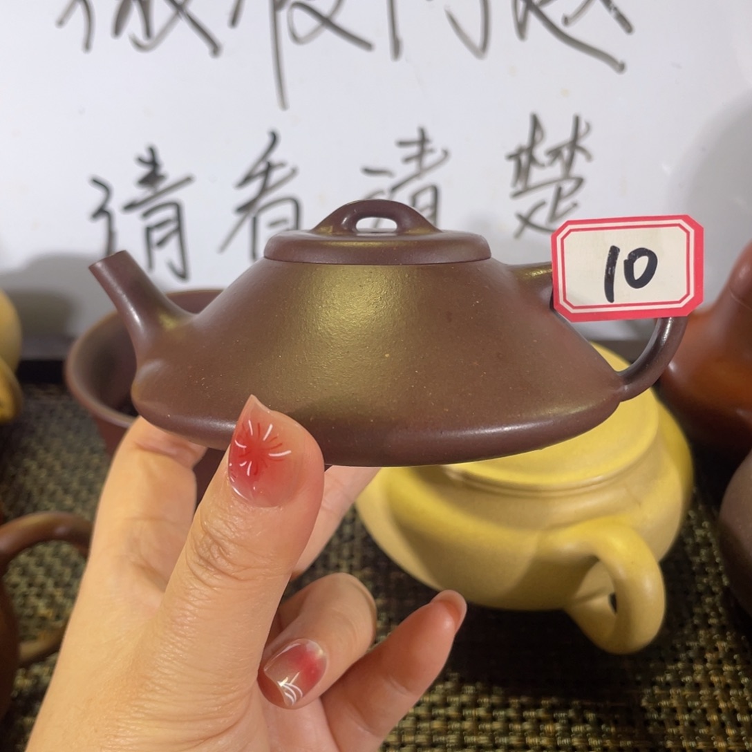 紫砂茶壶禾瓢微瑕全手