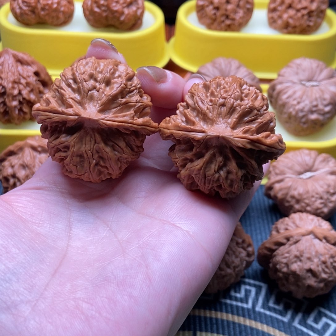 文玩核桃把件全品苹果