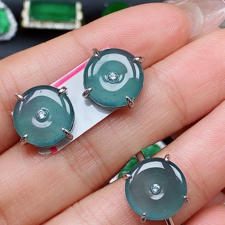 翡翠戒指未镶嵌戒指