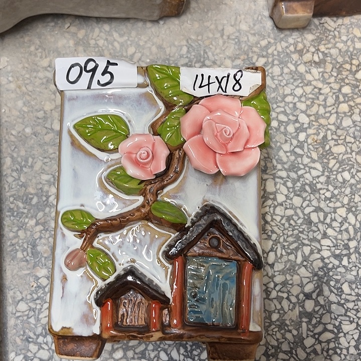 粗陶材质多肉花盆发货两个