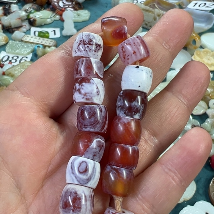 玛瑙/玉髓手链未镶嵌