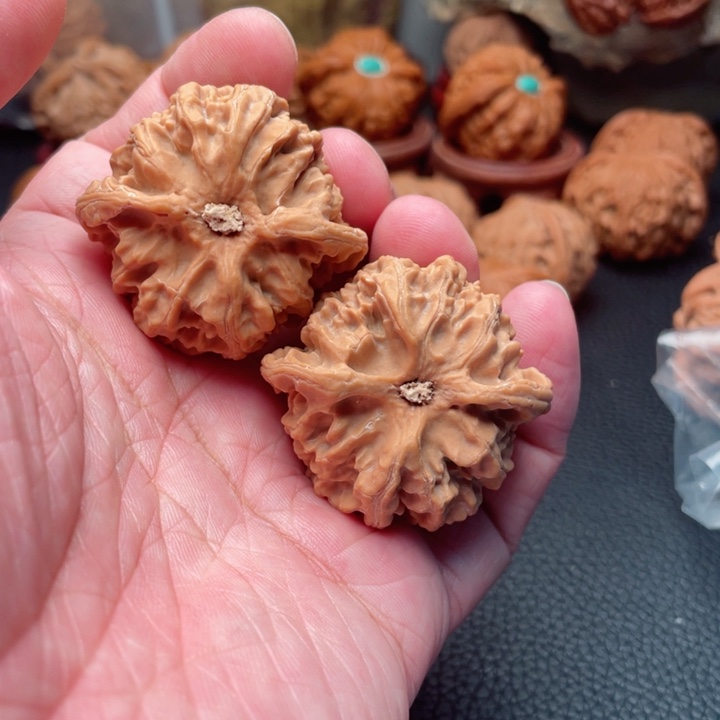 文玩核桃把件41苹果园