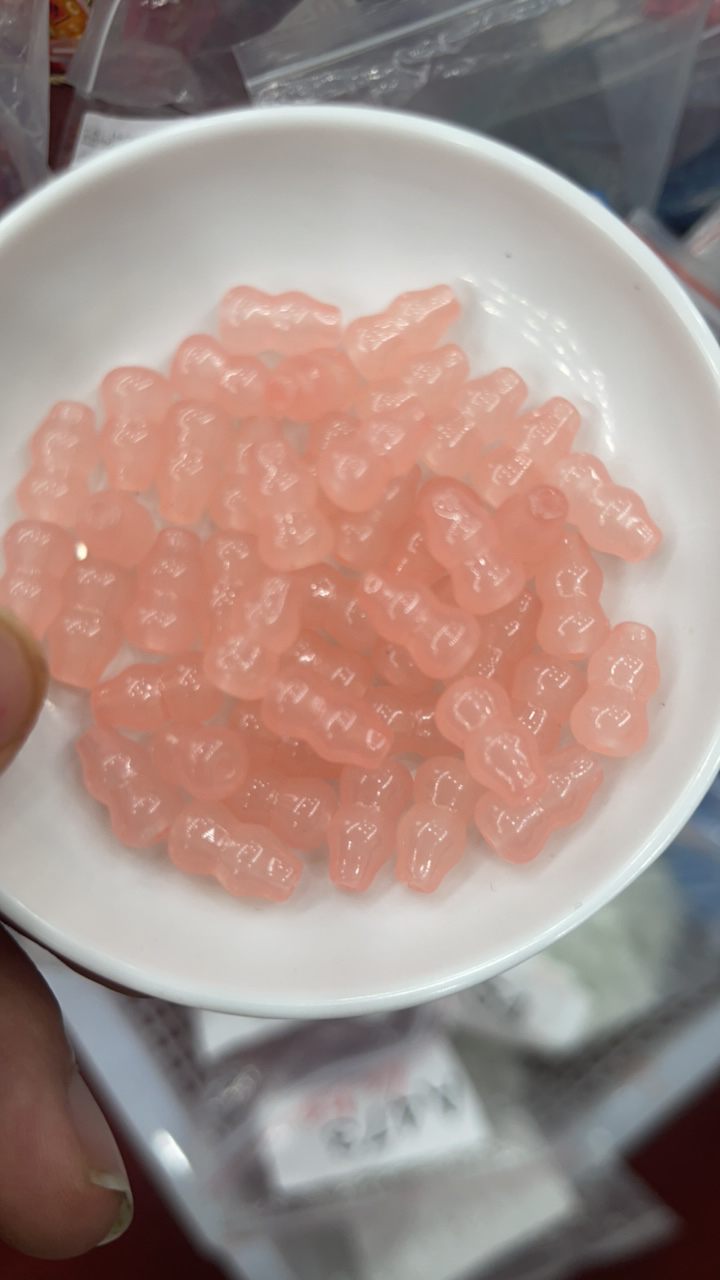 天然和田玉藕粉葫芦A353 10个