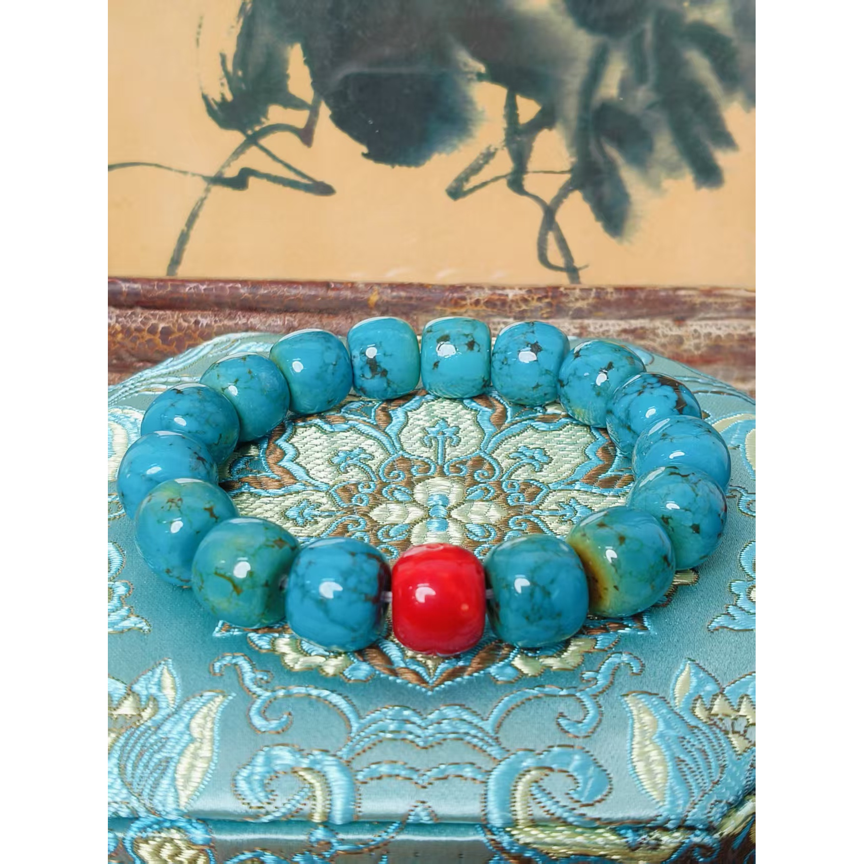 玖原矿---------绿手串