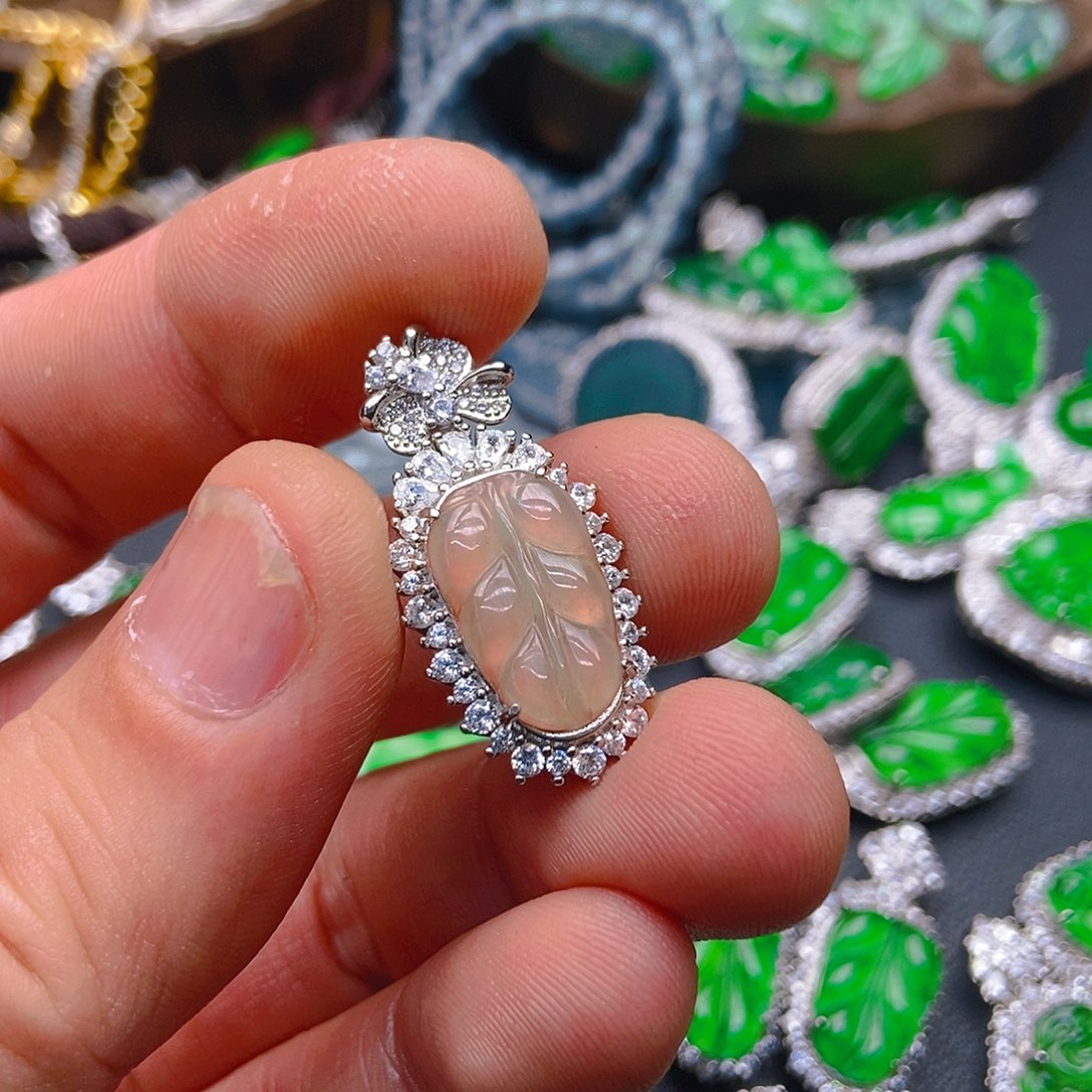 翡翠吊坠(不含链)未镶嵌319吊坠