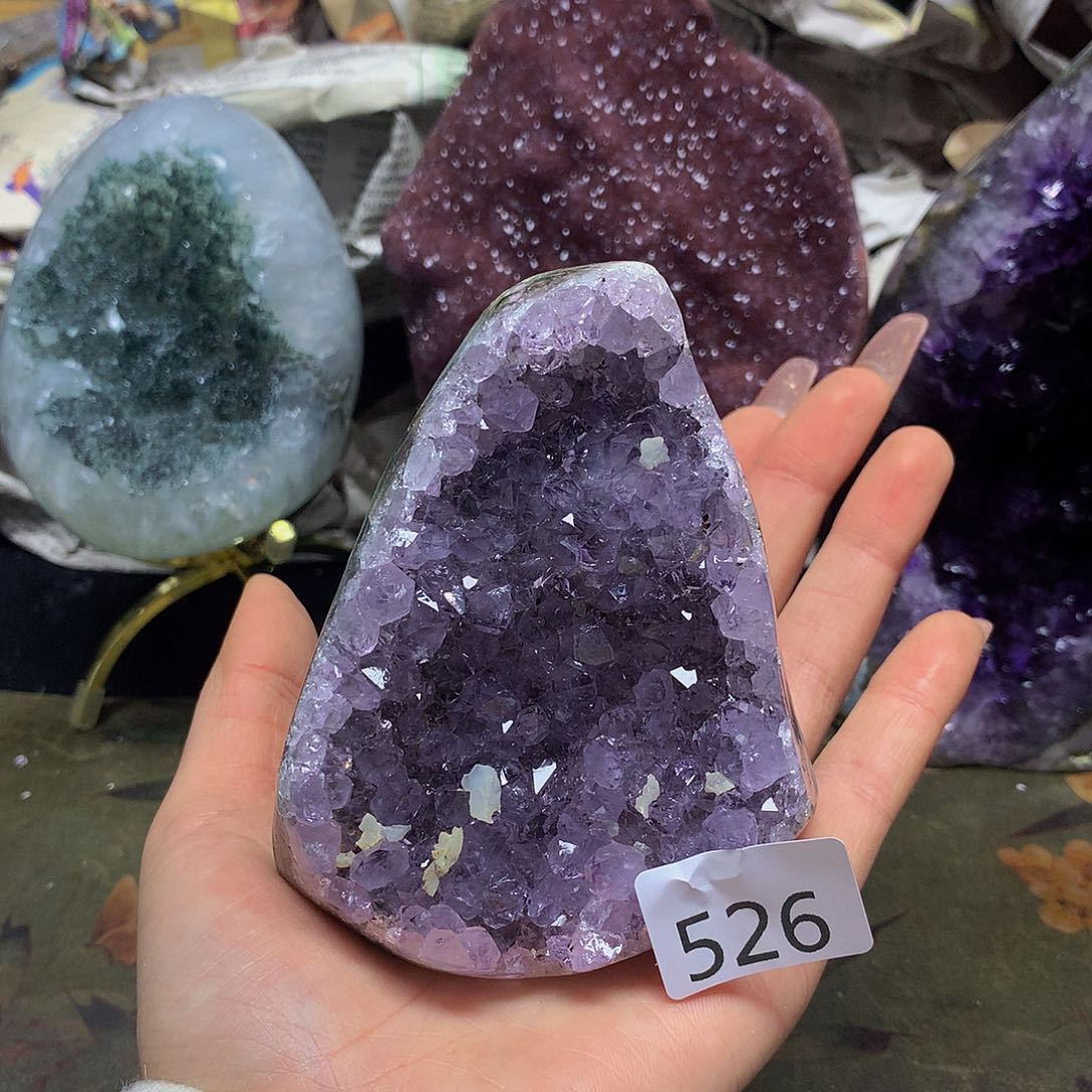 紫晶大型摆件（非配饰）未镶嵌