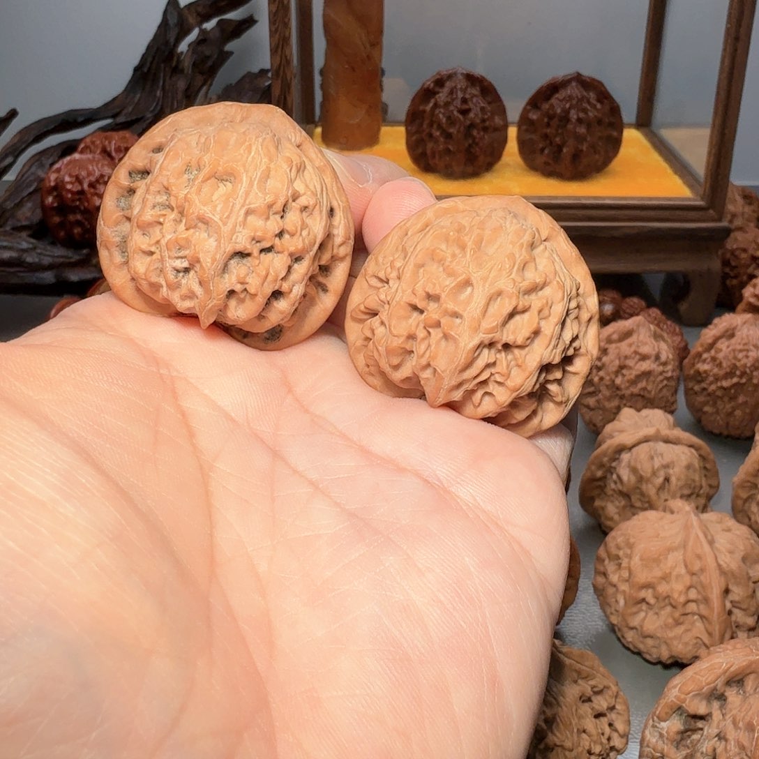 文玩核桃把件38尺寸邢台宫灯