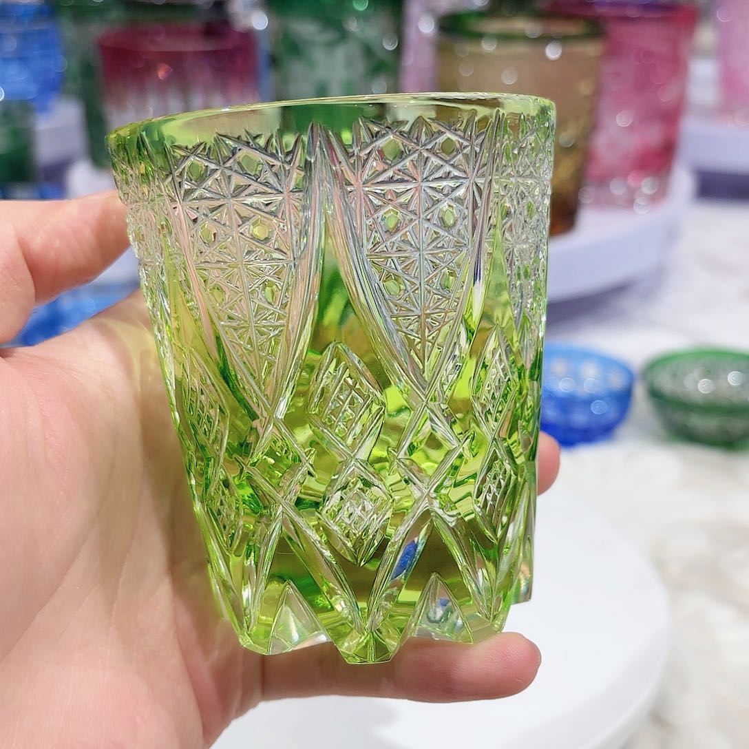 水晶杯水晶花瓶果盘通宝工艺品