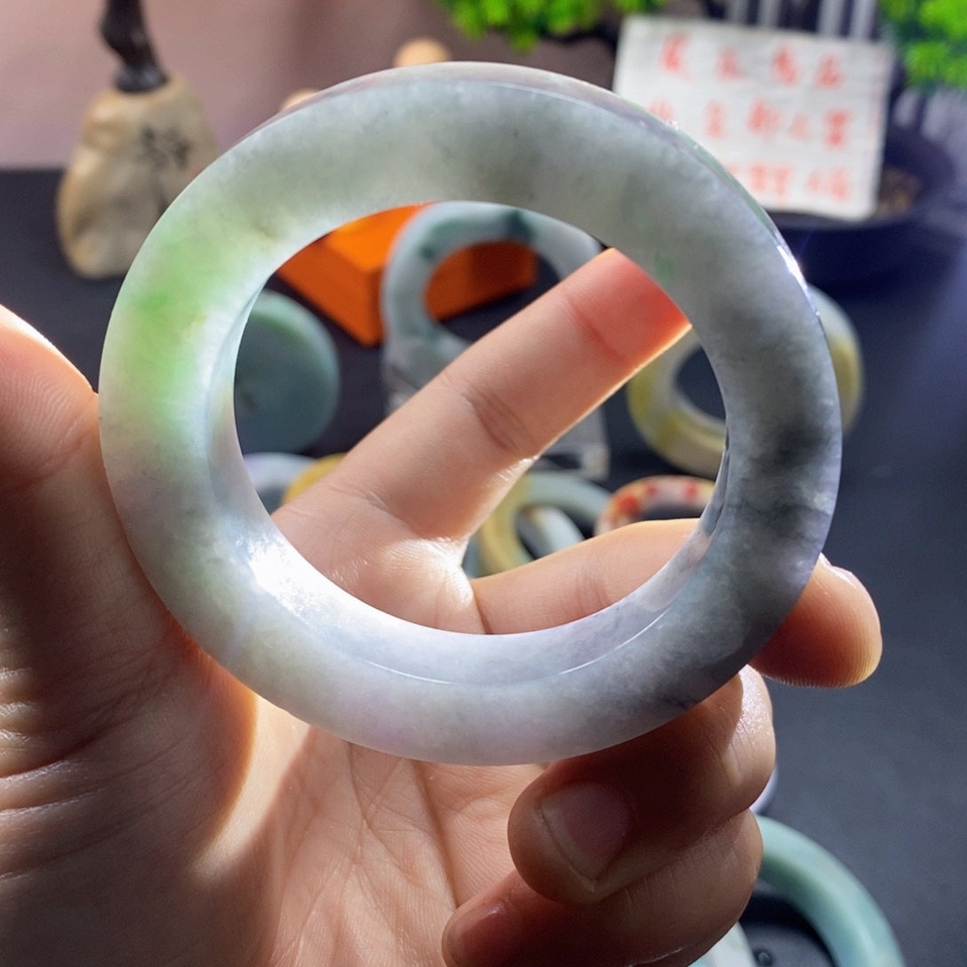 定制翡翠翡翠手镯未镶嵌