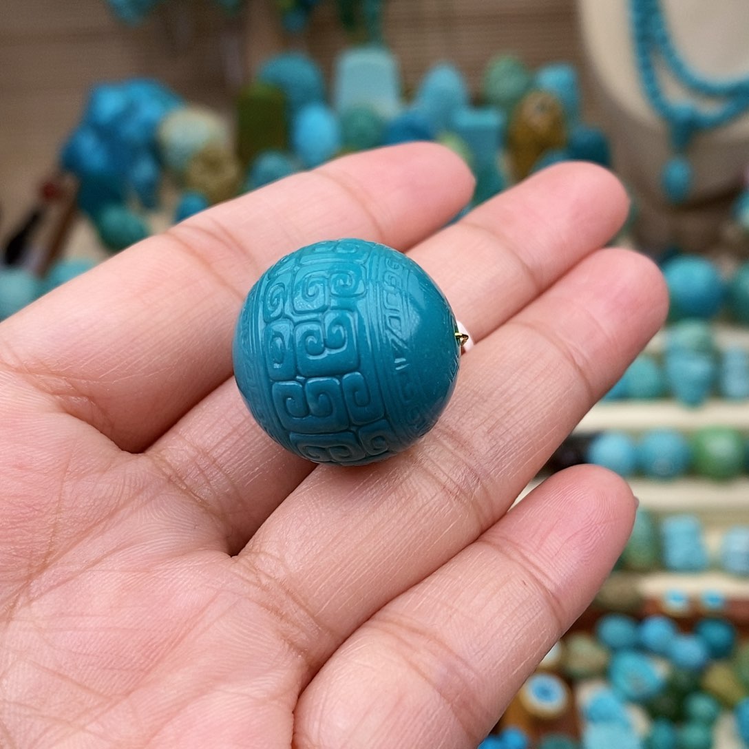 绿松石珠宝奇石未镶嵌21