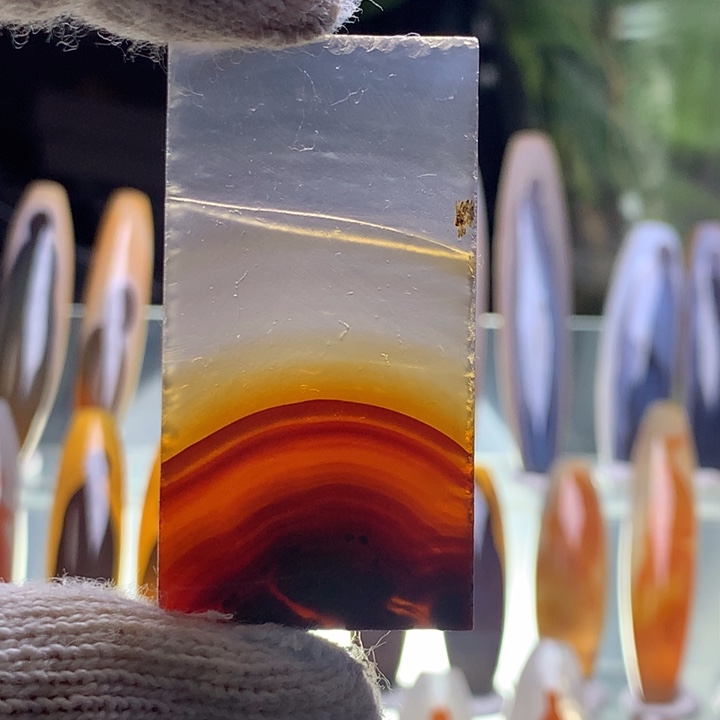 玛瑙/玉髓颈饰未镶嵌148