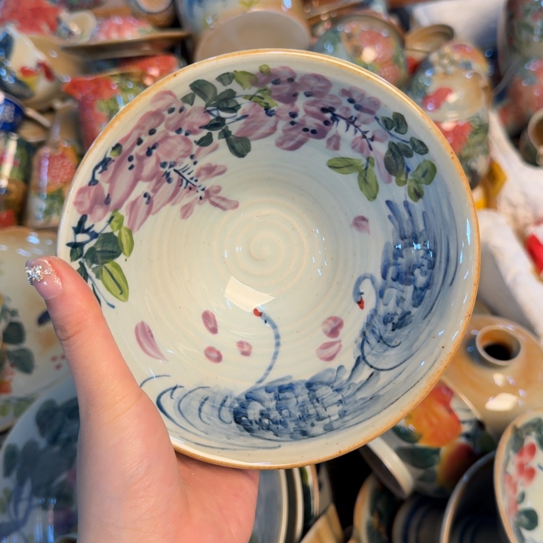 瓷片景德镇陶瓷手工手绘
