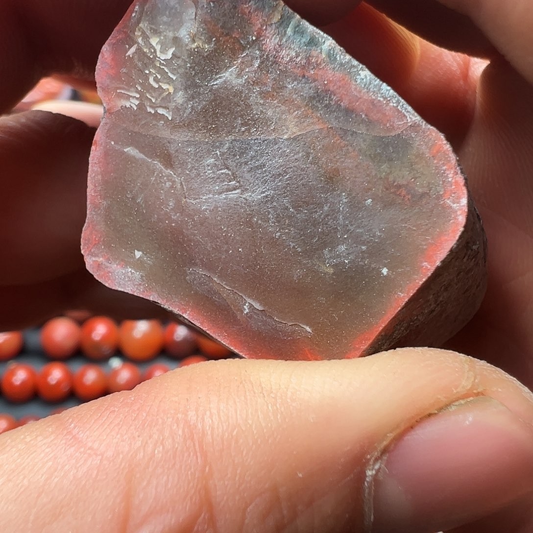 南红玛瑙未镶嵌珠宝半成品