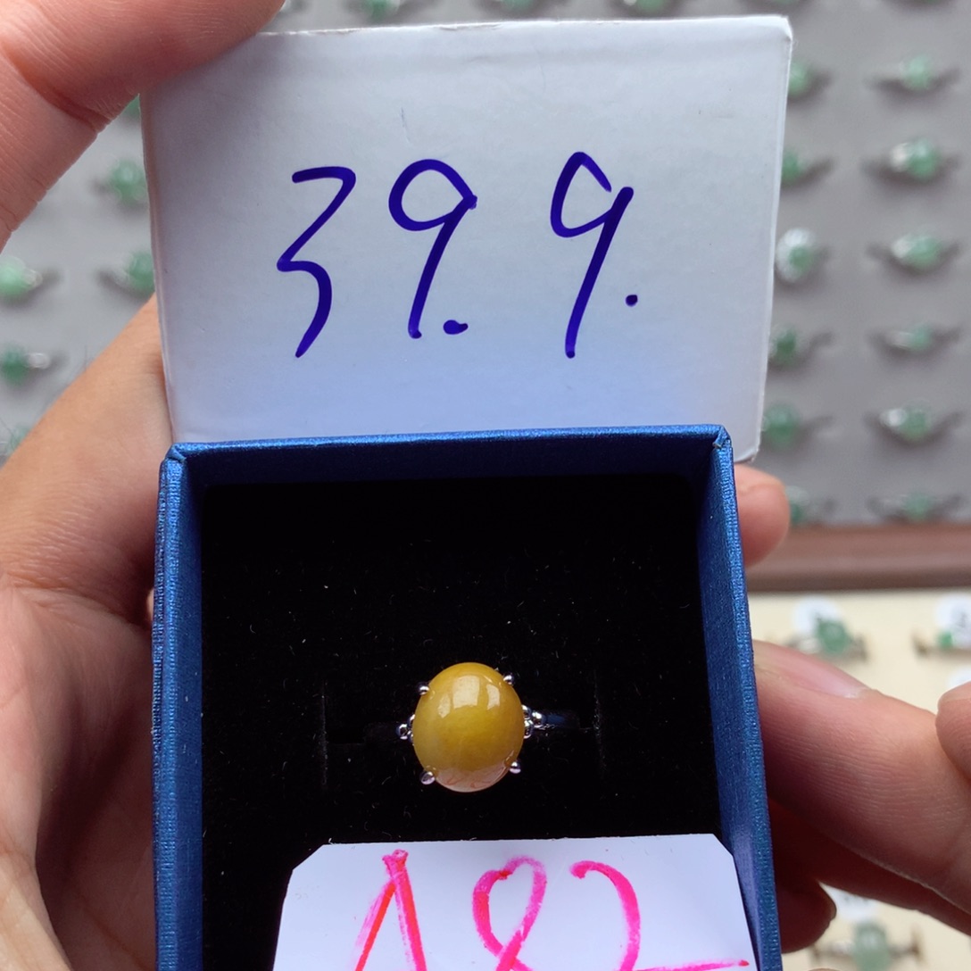 未镶嵌戒指翡翠缅甸翡翠戒指