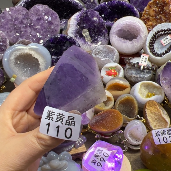 未镶嵌大型摆件（非配饰）紫晶110