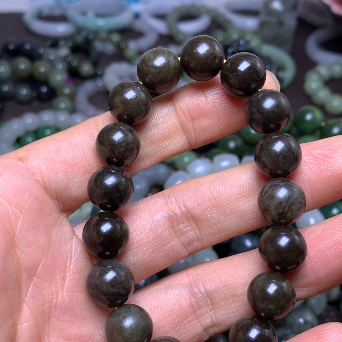 未镶嵌手串和田玉