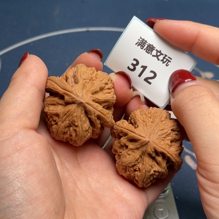 文玩核桃把件粗筋41.312