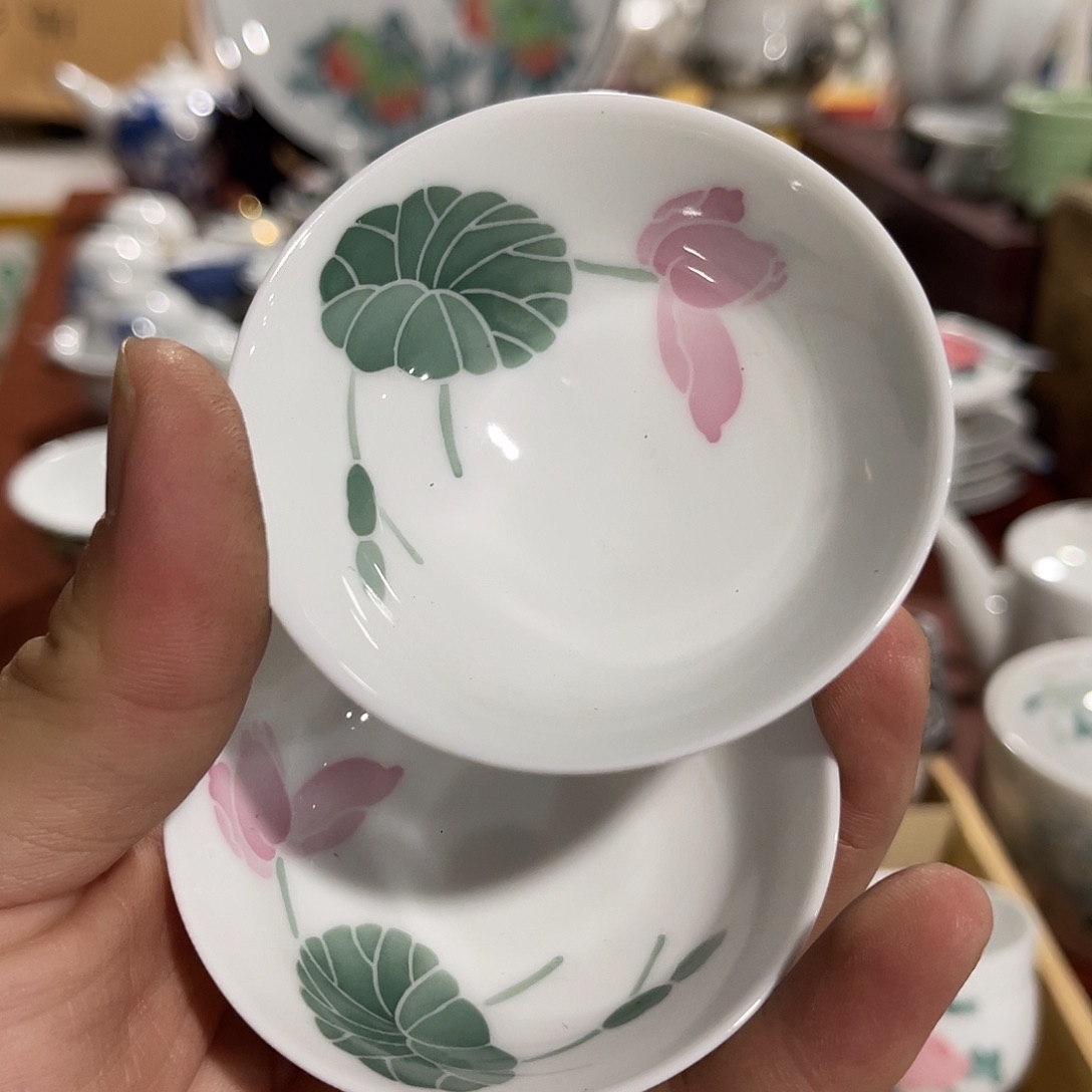 醴陵老厂瓷微瑕慎拍