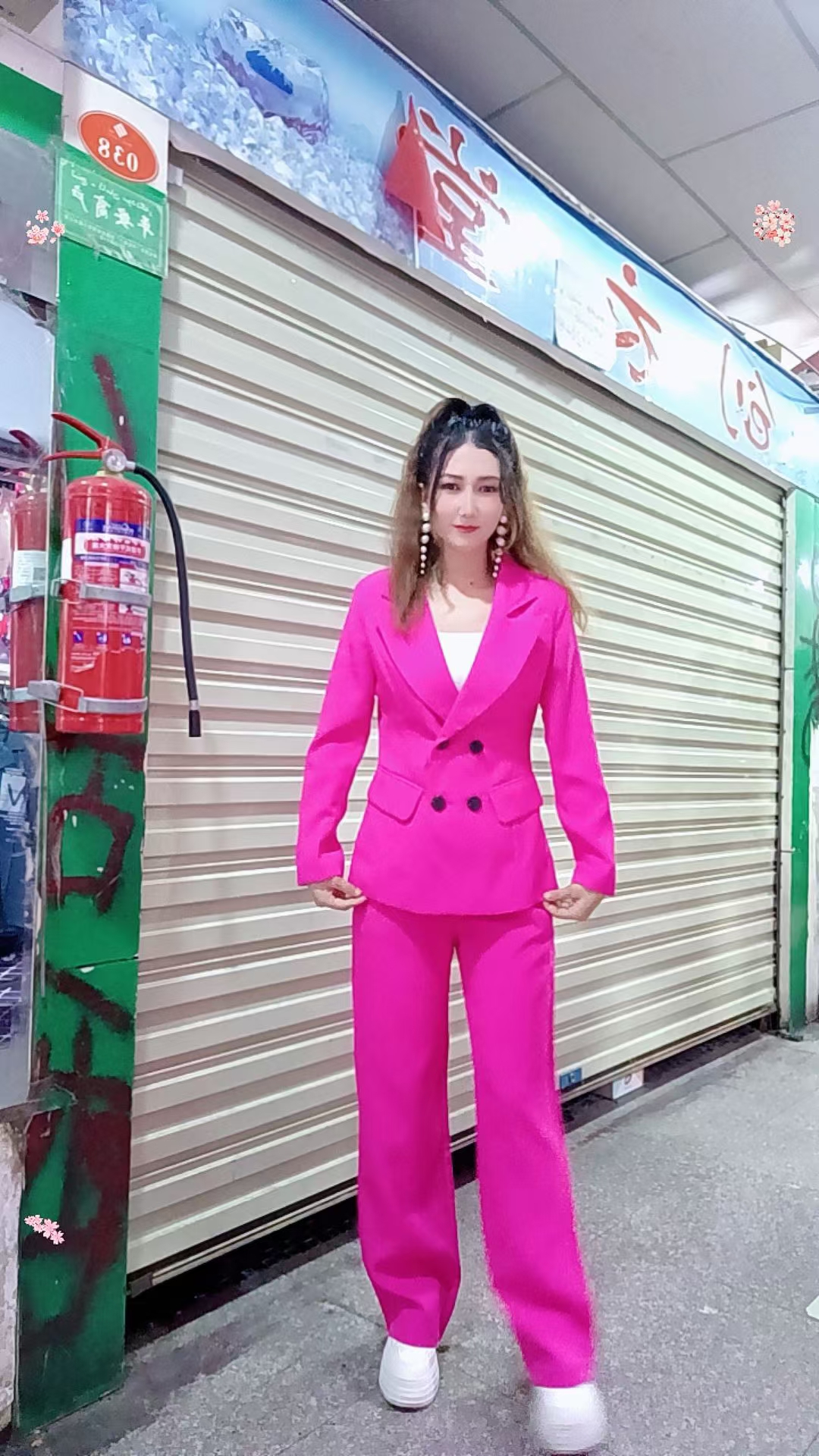 西装套装2025年新款气质显瘦洋气减龄两件套女