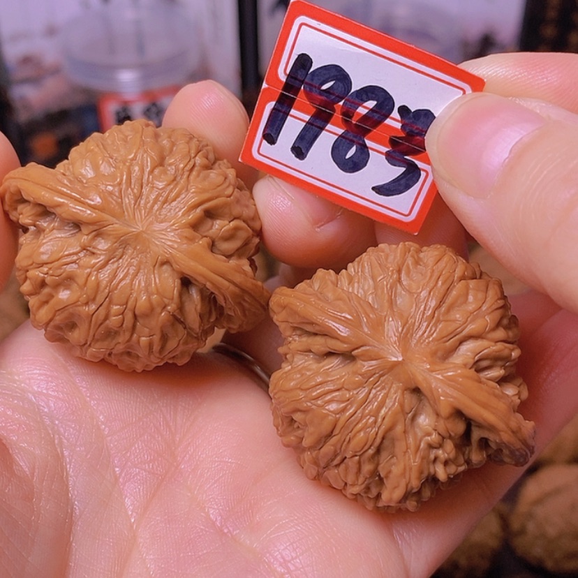 【闪购商品】文玩核桃把件43磨盘