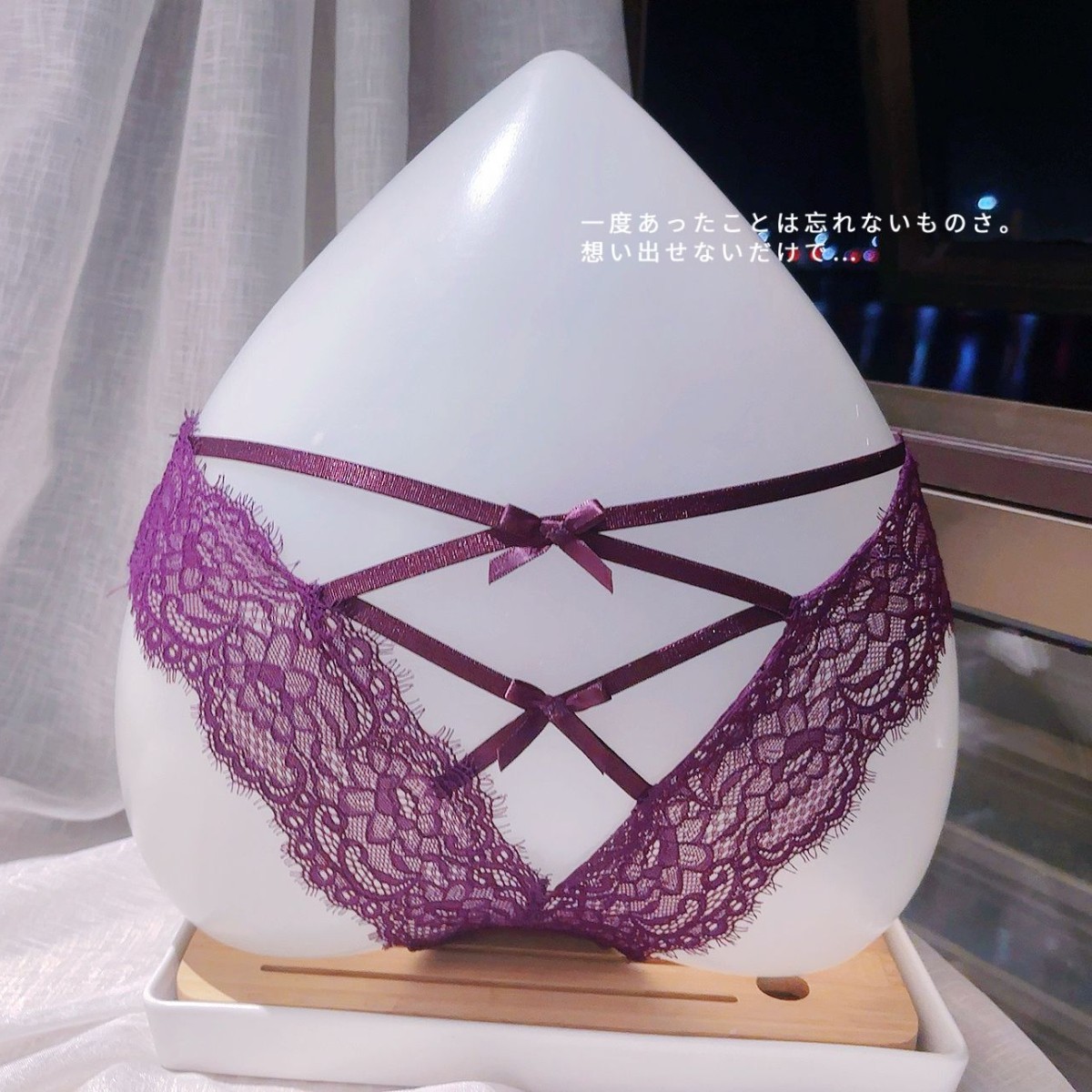 【MD】日系后臀性感交叉蕾丝内裤女后交叉镂空低腰女三角裤纯欲诱惑