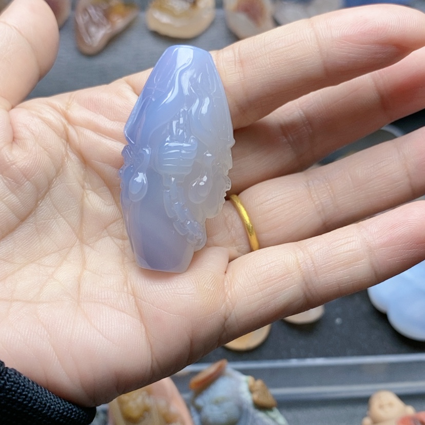 【闪购商品】未镶嵌吊坠定制玛瑙