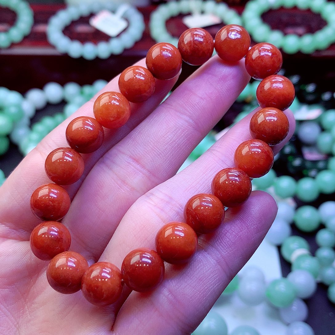 翡翠未镶嵌毛衣链