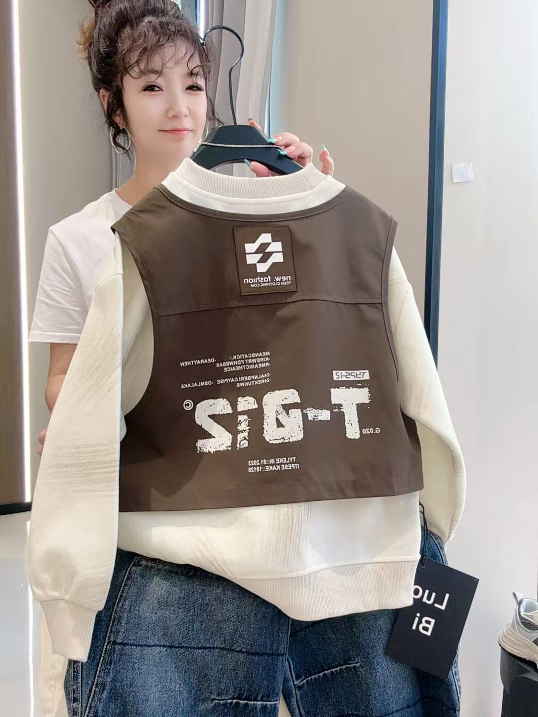 儿童套头宽松男童韩版常规卫衣帅气休闲中大童百搭洋气春秋款