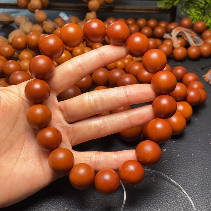 橄榄核吊坠1.75尺寸树王微暇18颗手持全品